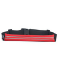 Red Elastic Outdoor Sport Runner Waist Pocket Belt